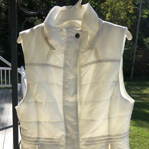 White Puffer Vest